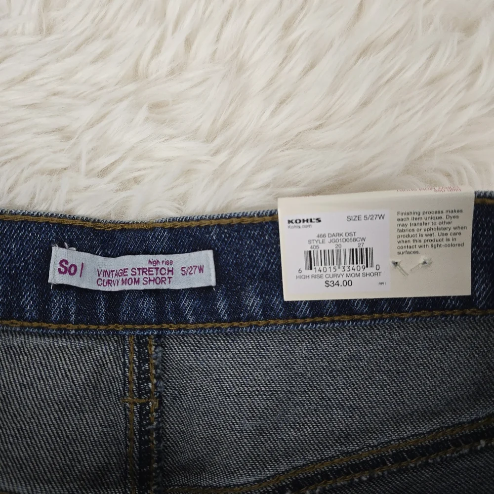 Denim Distressed Shorts